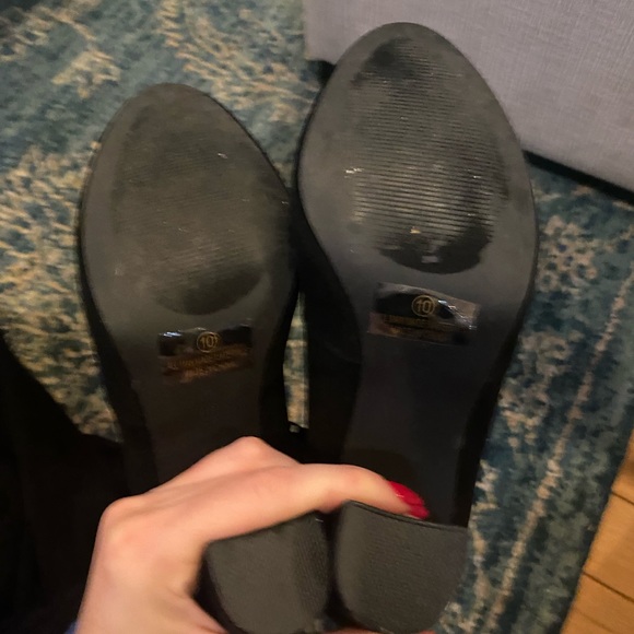 Lulus So Much Yes Black Suede Over the Knee Boots - Picture 6 of 13